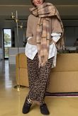Scamp Leopard Demi Bloom Pant Camel -